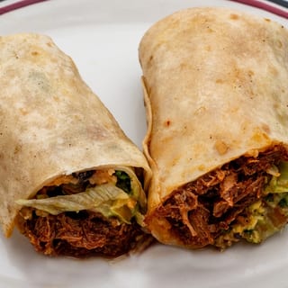 No Gluten Al Pastor Burrito