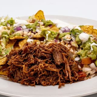 Spicy Beef Nachos