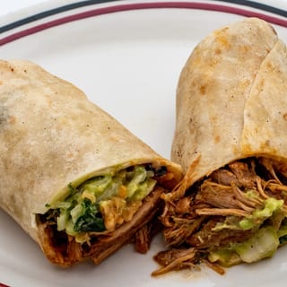 No Gluten Spicy Chicken Burrito