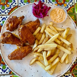 Mexican Chicken Wings Bowl