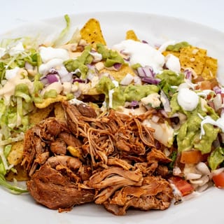 Grilled Chicken Nachos